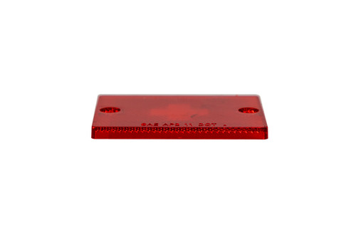 Flat Replacement Side Marker Lens - Red