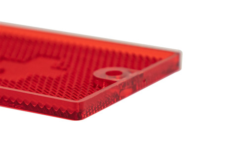 Flat Replacement Side Marker Lens - Red