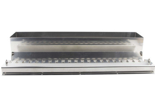 Aluminum Bolt-On 48" Chain Rack / Tray