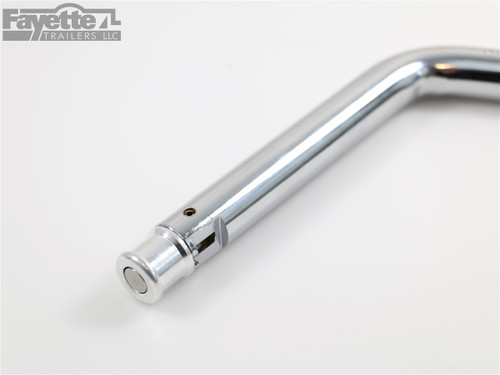 5/8" Receiver Pin with Pivot-Lock - Chrome