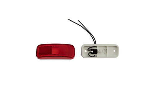 1-1/2"x4" Marker/Clearance Light - Red