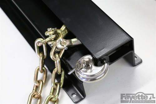 Steel Bolt-On 24" Chain Rack / Tray