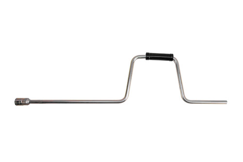 Lippert A-Frame Smart Jack Electric Trailer Jack with Footplate-3.5K - Black