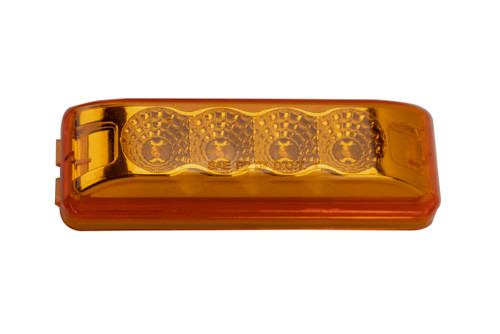 Micro-Flex Thinline LED Amber Marker Light - 4 Diodes