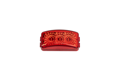 Rectangle Miro-Flex LED Marker Light 3 Diode - Red