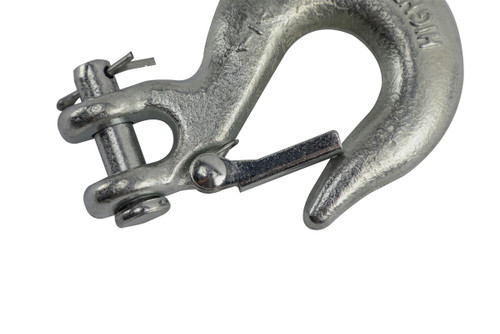 1/4" Clevis Slip Hook with Latch - Grade 43
