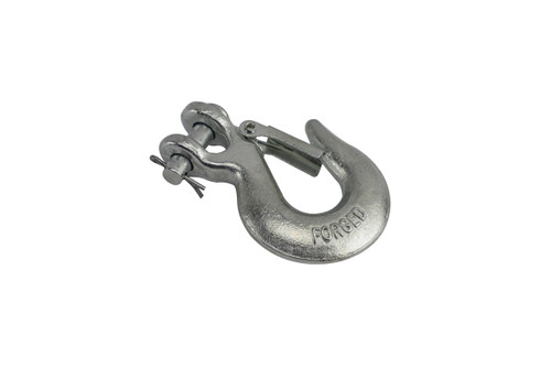 1/4" Clevis Slip Hook with Latch - Grade 43