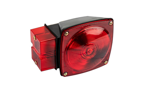 4-9/16" Rectangular Incandescent Stop Turn Tail Light & License Light