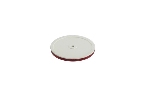 3-3/16" Round Trailer Reflector Screw Mount - Red