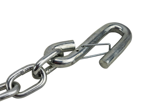Trailer Safety Chain with S hooks - 48" Long - 5,000 lbs