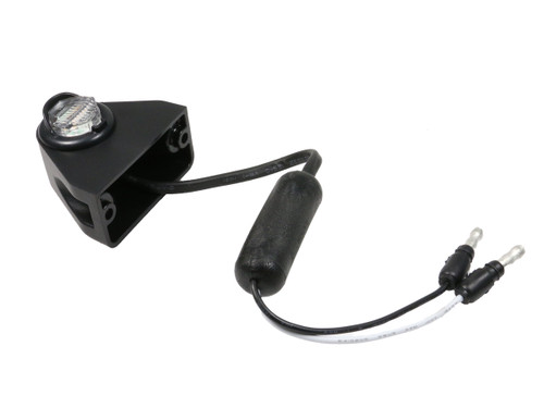 3/4" LED License Plate Light with Raised Bracket