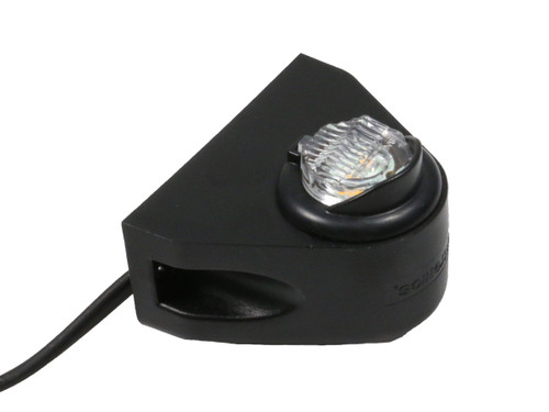 3/4" LED License Plate Light with Raised Bracket