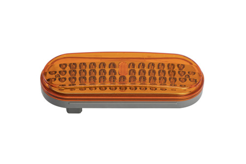 6" Oval 48-Diode LED Stop/Turn/Tail Light - Amber