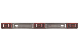Non-LED Stainless Steel Red Identification Light Bar