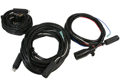 12' - 14' Utility Trailer Complete Wiring Kit - 7 Flat Plug