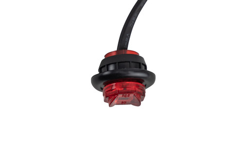 3/4" Round LED Red Clearance / Marker Light