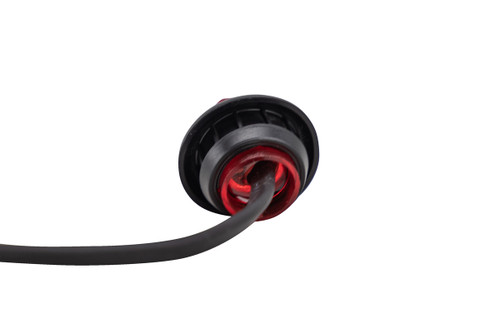 3/4" Round LED Red Clearance / Marker Light