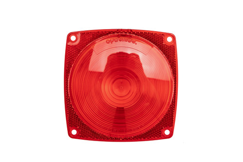 Replacement Square Light Lens - Incandescent or1 Diode