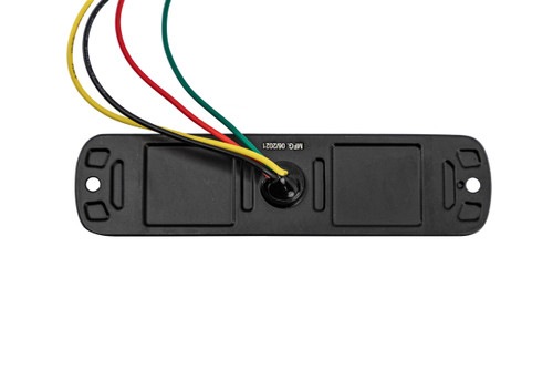 4-3/4" 12 Diode Flat Strobe Light - amber /White with 95 Selectable Modes