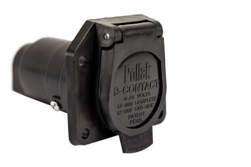 Plastic 9 Pole Vehicle Plug - Hardwire Version