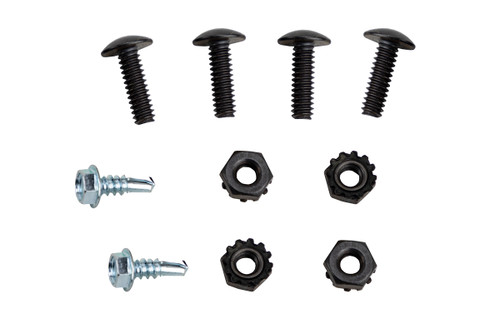 Steel Mounting Bracket for 7 RV Vehicle Plug - Zinc