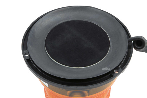 12 Volt Powered Amber Safety Beacon - Portable Magnetic Mount