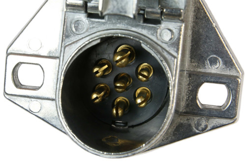 7-pole pin Tow Vehicle Side Electrical Plug - Die Cast