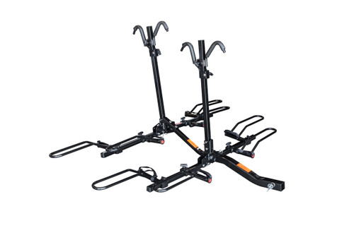 Q-Slot 4 Bike platform Carrier for 1-1/4" or 2" receivers