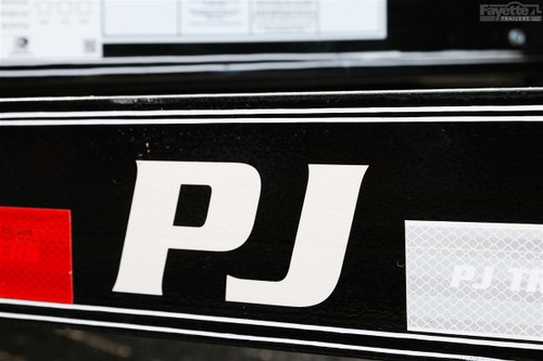 Small "PJ" Trailers Letter Logo Decal