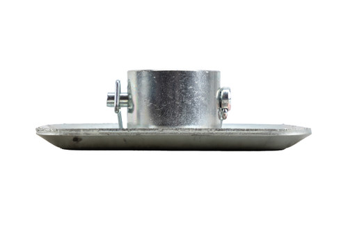 Detachable Footplate with Pin for A-Frame Trailer Jacks