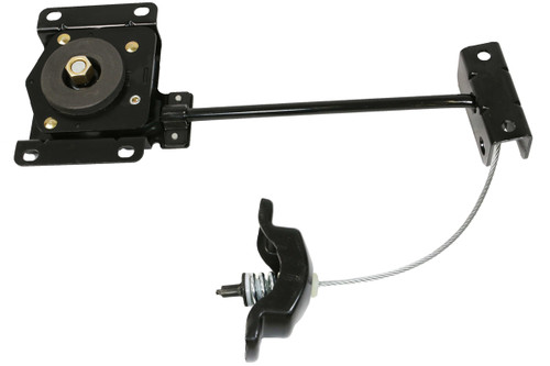 Undermount Spare Tire Winch with 11" Cable Arm Extension