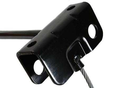 Undermount Spare Tire Winch with 11" Cable Arm Extension