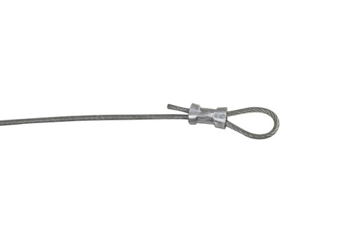 7/16"x 1-3/4" Zinc Plated Lynch Pin with 10" lanyard