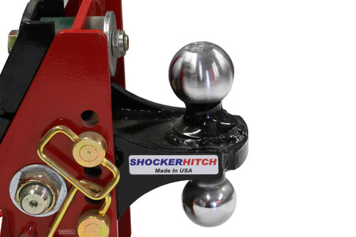 Hitch Air Ride Receiver Hitch with Combo Ball