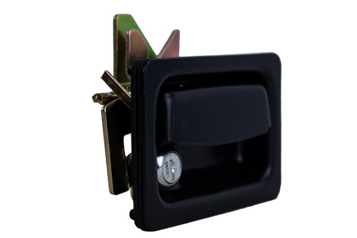 Diamond C Paddle Latch for Front Toolbox Lids - Black