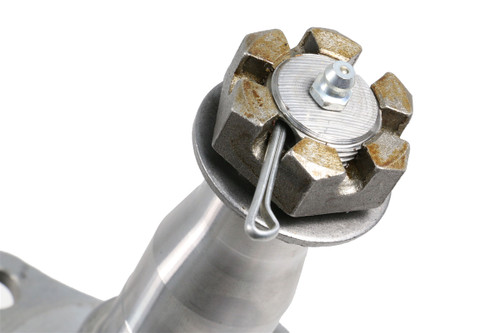 3,500 lb. 4" Drop #84 Easy Lube Spindle with Integrated 4 Bolt Flange