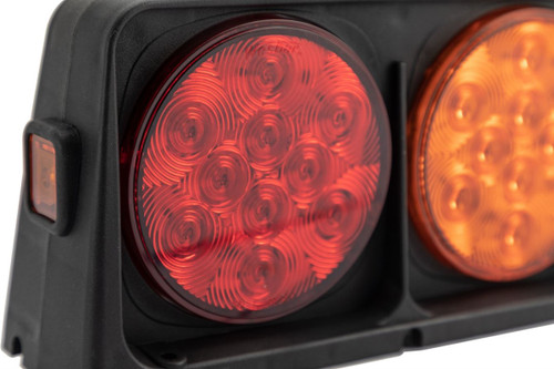 Dual LED AG Light with Red & Amber & Brake Lights - Right Hand