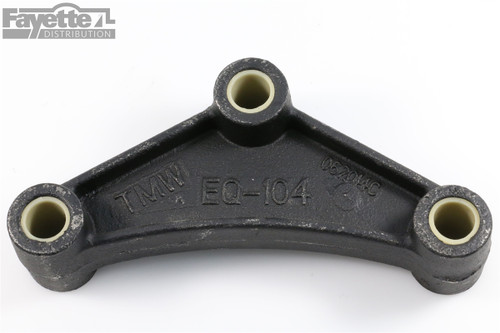 5-3/4" Curved Equalizer for 1-3/4" Double Eye Springs - 9/16" Center Hole