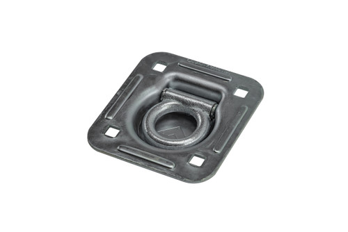 Flush mounted 4-1/2" D-ring Tie-Down - Zinc