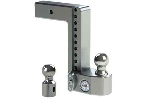 2-Ball Mount - Built In Scale - 10" Drop, 2.5" Shank