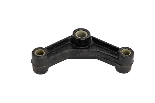 6-1/4"x2" H Curved Equalizer for 1-3/4" Double Eye Springs - 3/4" Center hole