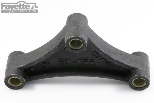 6-1/8" Curved Equalizer for 1-3/4" Double Eye Springs - 9/16" Center Hole