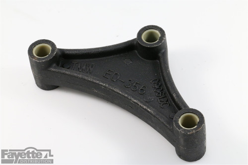 6-1/8" Curved Equalizer for 1-3/4" Double Eye Springs - 9/16" Center Hole