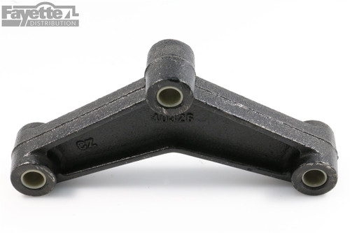 7-3/4" Curved Equalizer for 1-3/4" Double Eye Springs - 9/16" Center Hole