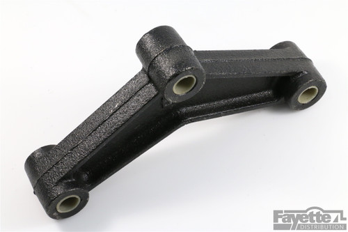 7-3/4" Curved Equalizer for 1-3/4" Double Eye Springs - 9/16" Center Hole