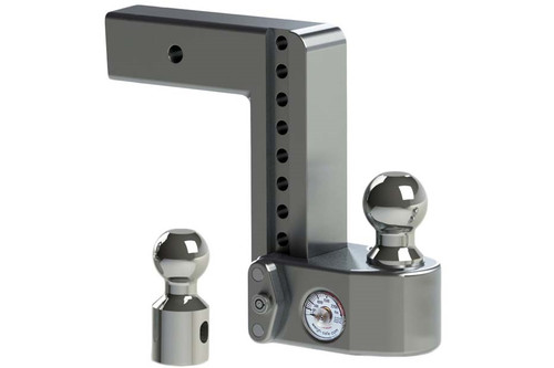 2-Ball Mount - Built In Scale - 8" Drop, 2.5" Shank