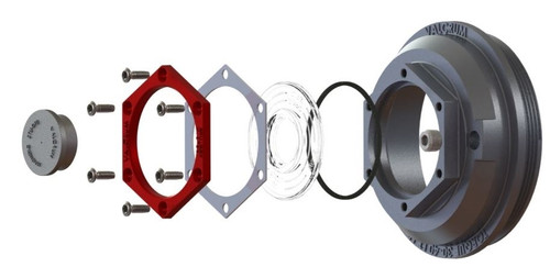 4" HD Aluminum Hub Cap - Dexter 10-15K Axles