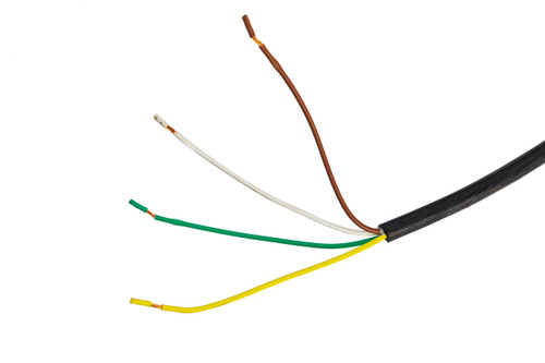 4 flat Coiled & Molded Cord Plug - 11 ft.