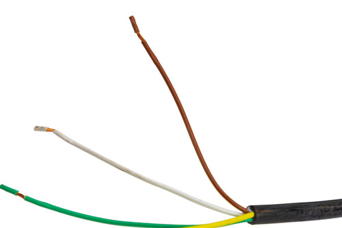 4 flat Coiled & Molded Cord Plug - 11 ft.