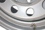16" Silver Steel Modular Wheel 8-lug on 6.5"